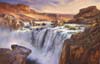 Sashone Falls  Oil ~12 x 18