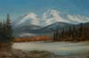  Winter Mt. Shasta - Oil on Panel 9x12 